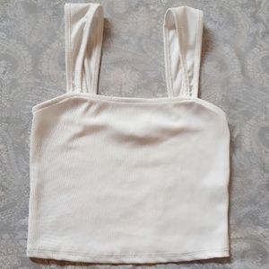 Forever 21 Publik Ribbed Crop Top